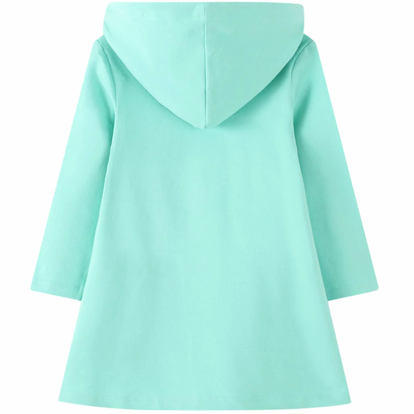 JinBei Dzieci Dziewczęce Bluzy z kapturem Sukienki Cekiny Koń Bluza Z Kapturem Sukienka Z Długim Rękawem Bawełniany Sweter Bluzy Tunika Sweter Sweter Topy Rozmiar 2, 3, 4, 5, 6, 7 Lat