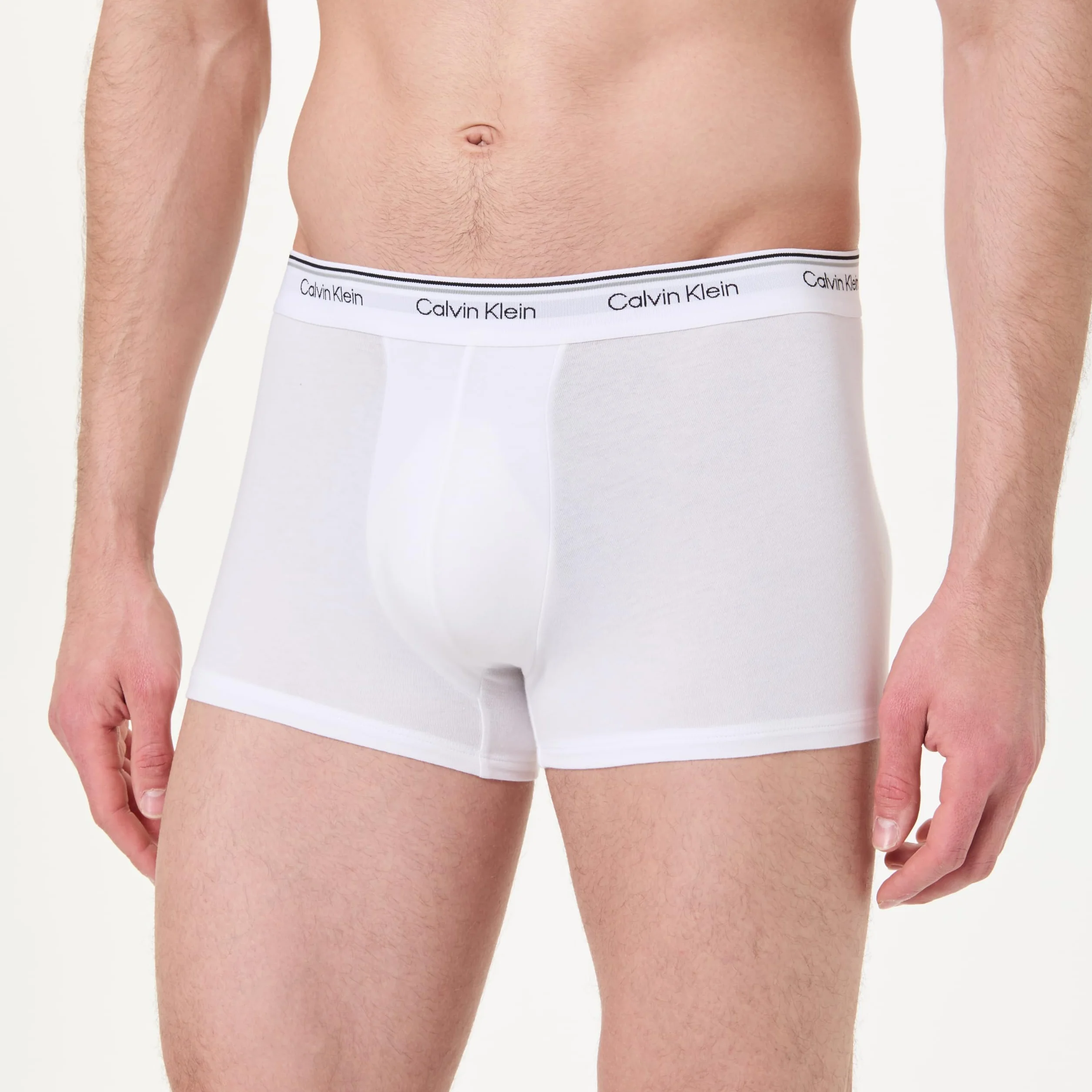 Calvin Klein Męski bagażnik (3 sztuki), Biały (biały), M