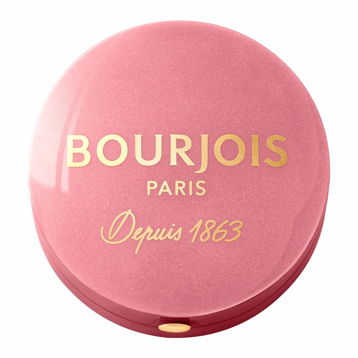 Bourjois Little Round Pot trwały róż do policzków z lusterkiem i pędzelkiem nr 34 Rose d'Or, 2,5g