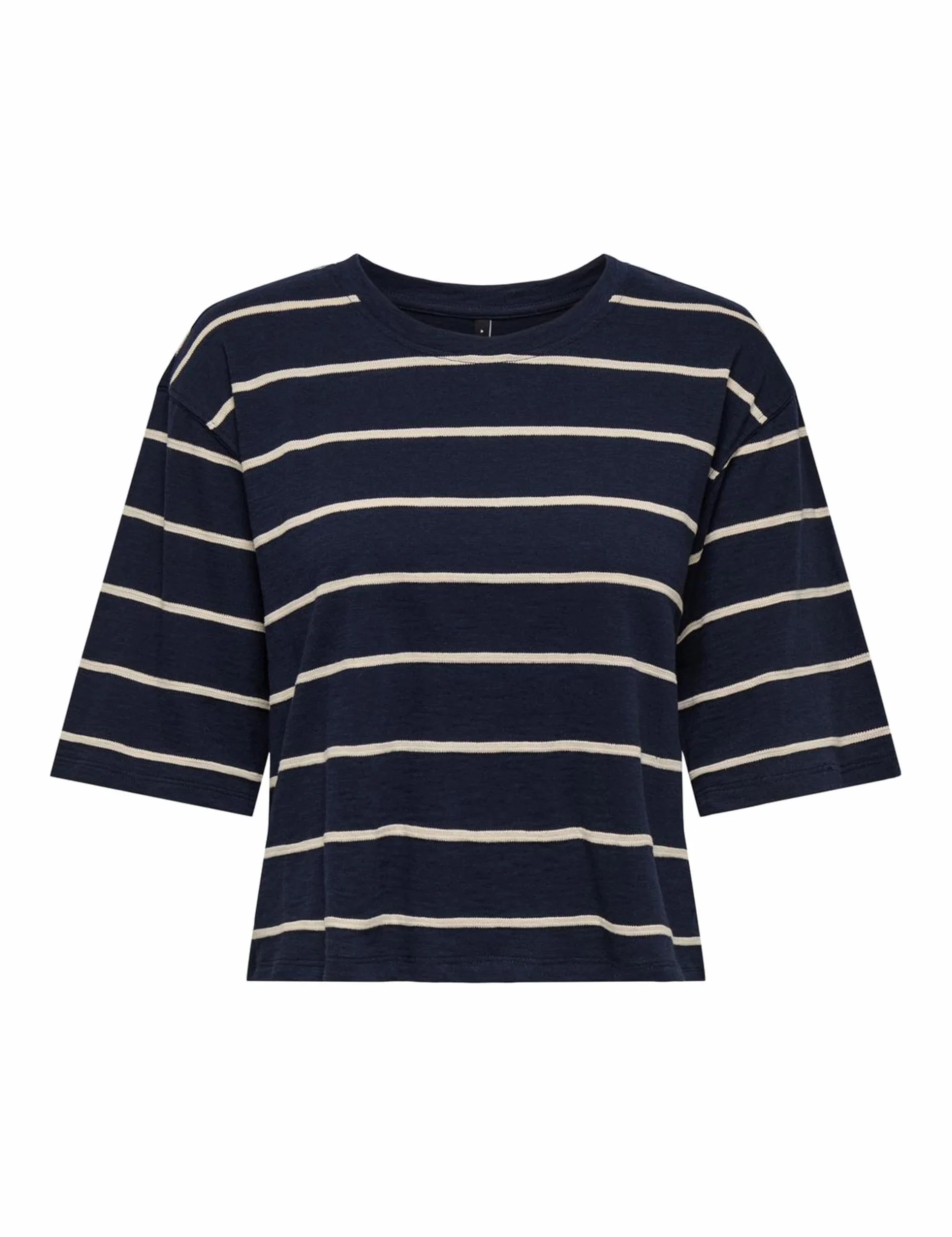Onlsummer S/S Boxy Top JRS, granatowy blezer, M
