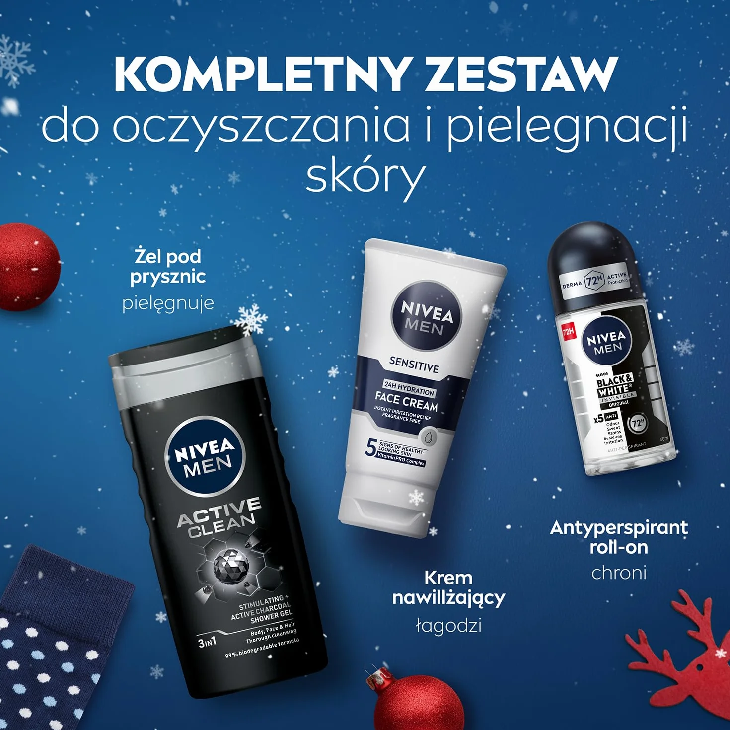 NIVEA MEN Zestaw prezentowy KEEP IT ACTIVE
