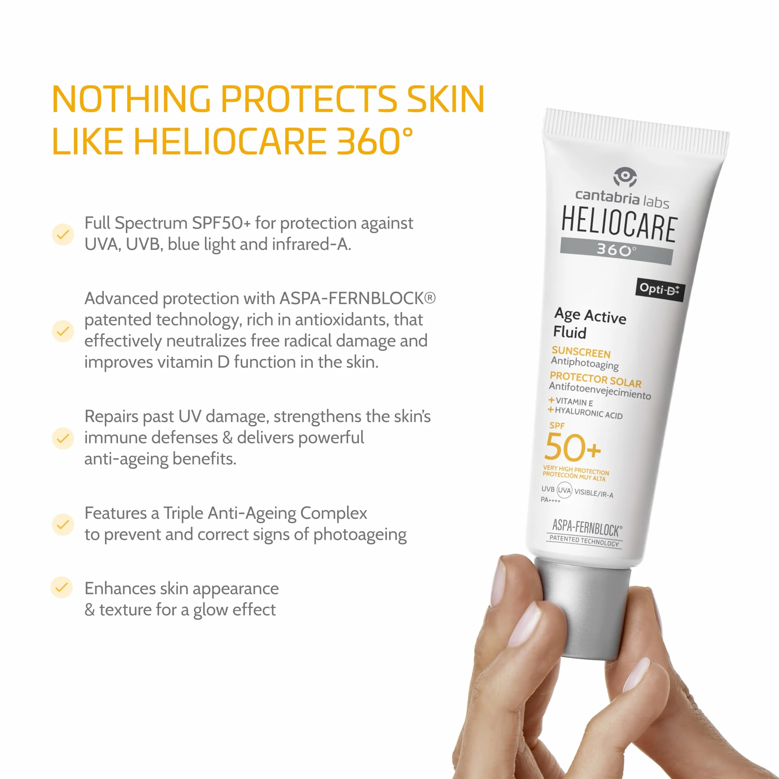 Heliocare Age Active Fluid Krem Przeciwsłoneczny 50 ml