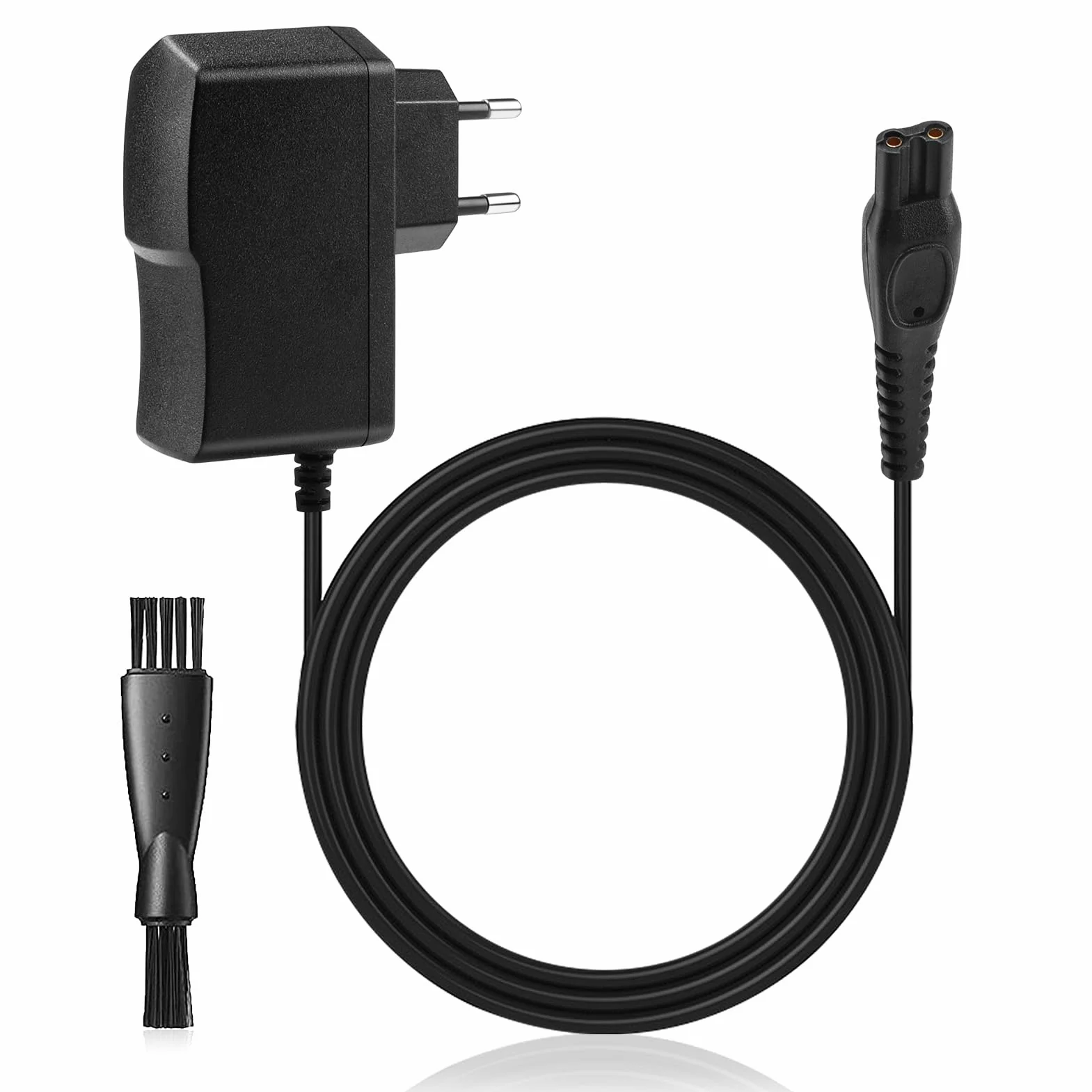 GlasFlength Ładowarka do golarki Philips HQ8505, 15 V do kabla ładującego 5,4 W do kabla ładującego do QG3200 QG3300 serii QT4050 CRP136 kabel ładujący do Philips PT720 HQ8830 RQ1250 (czarny)