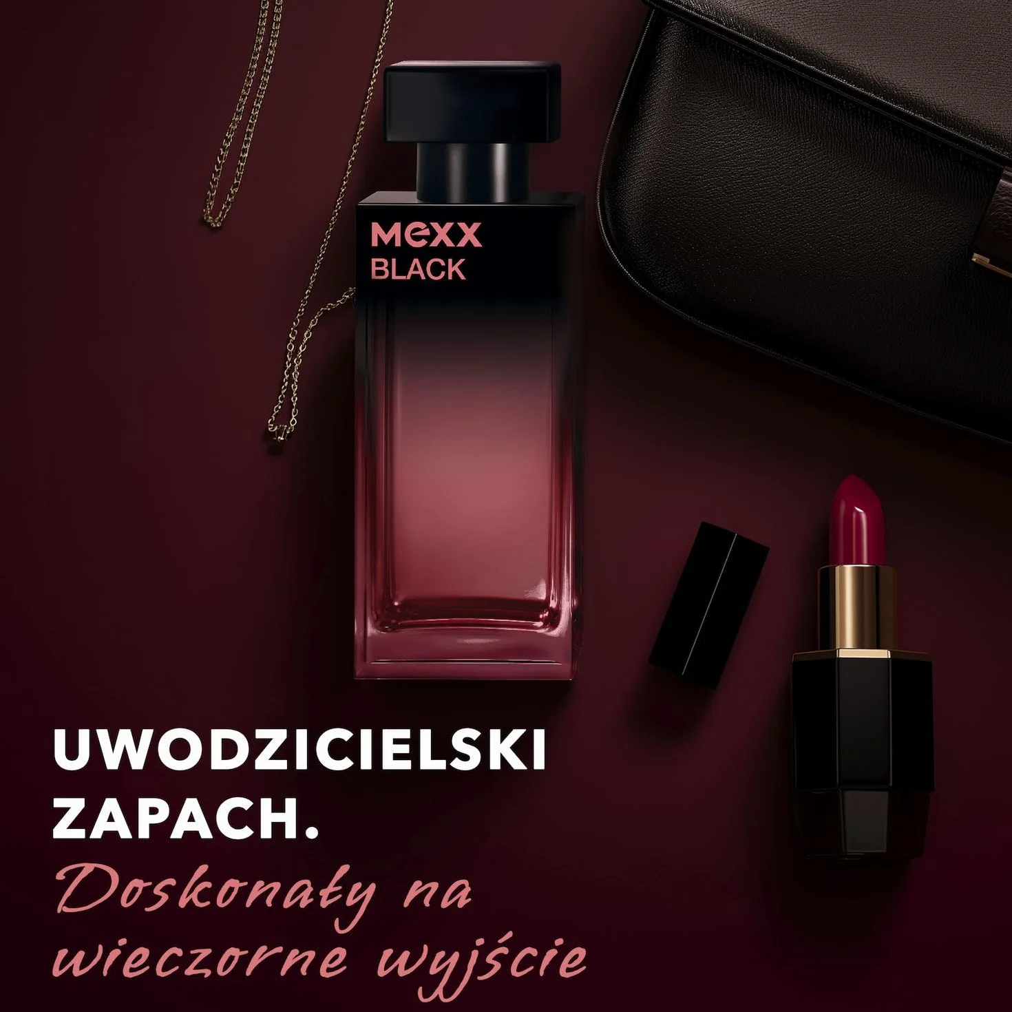 Mexx Black Woda Toaletowa dla Kobiet, o Kwiatowo-Owocowym Zapachu, 30 ml