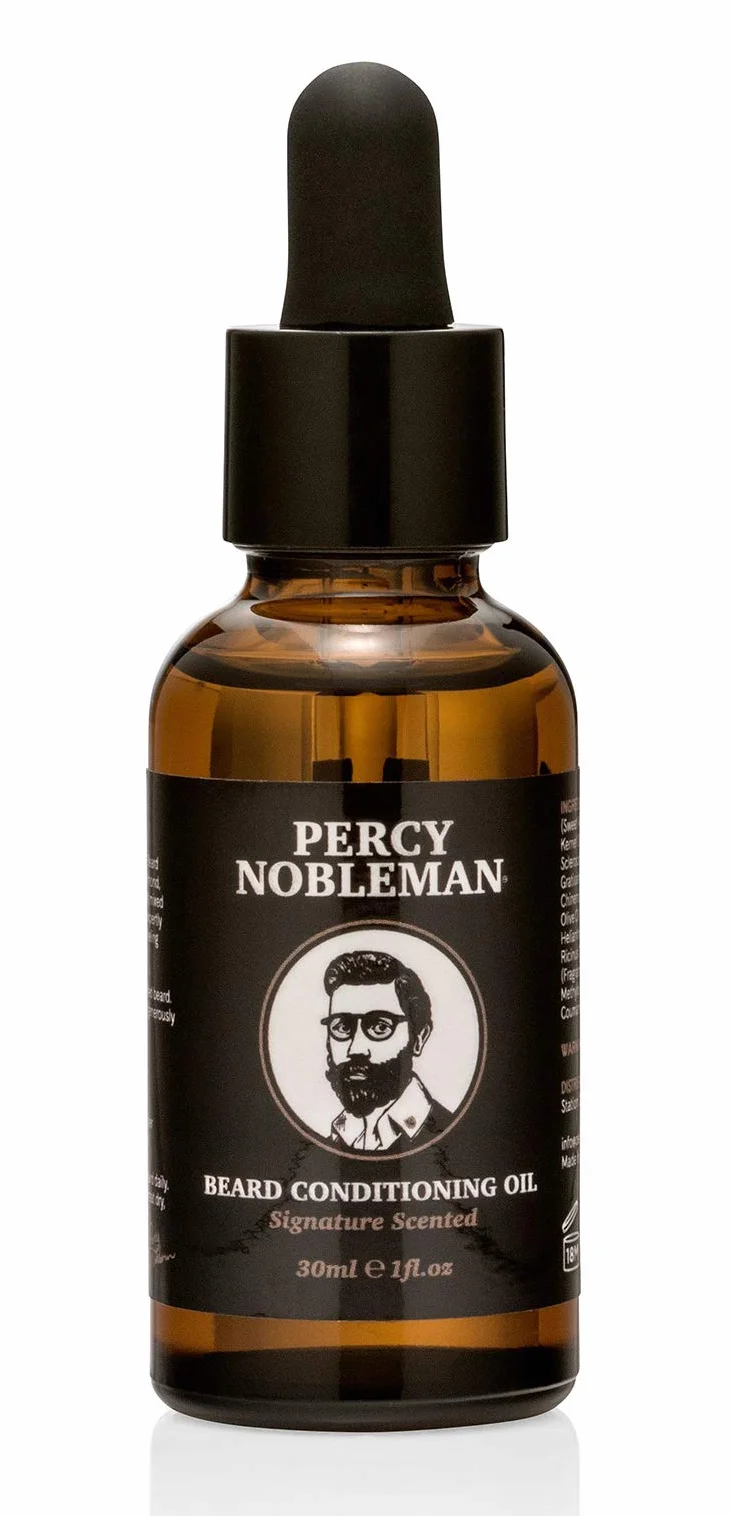 Olejek do brody Percy Nobleman 99% 30ml do pielęgnacji brody