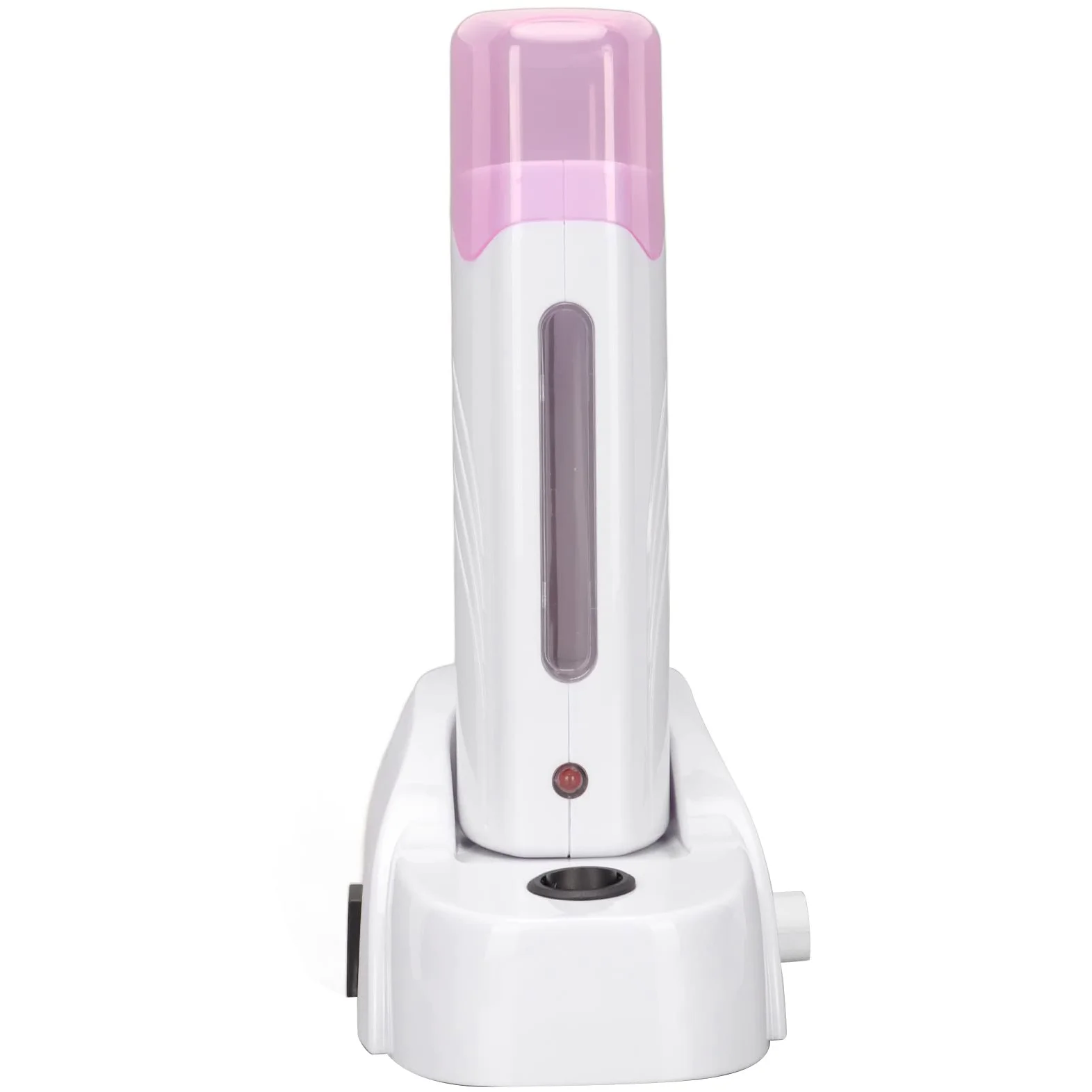 Roll On Wax Warmer Maszyna do Podgrzewania Wosku, PrzenośNe UrząDzenie do Depilacji Woskiem z Rolką do Depilacji z Podstawą Grzejną