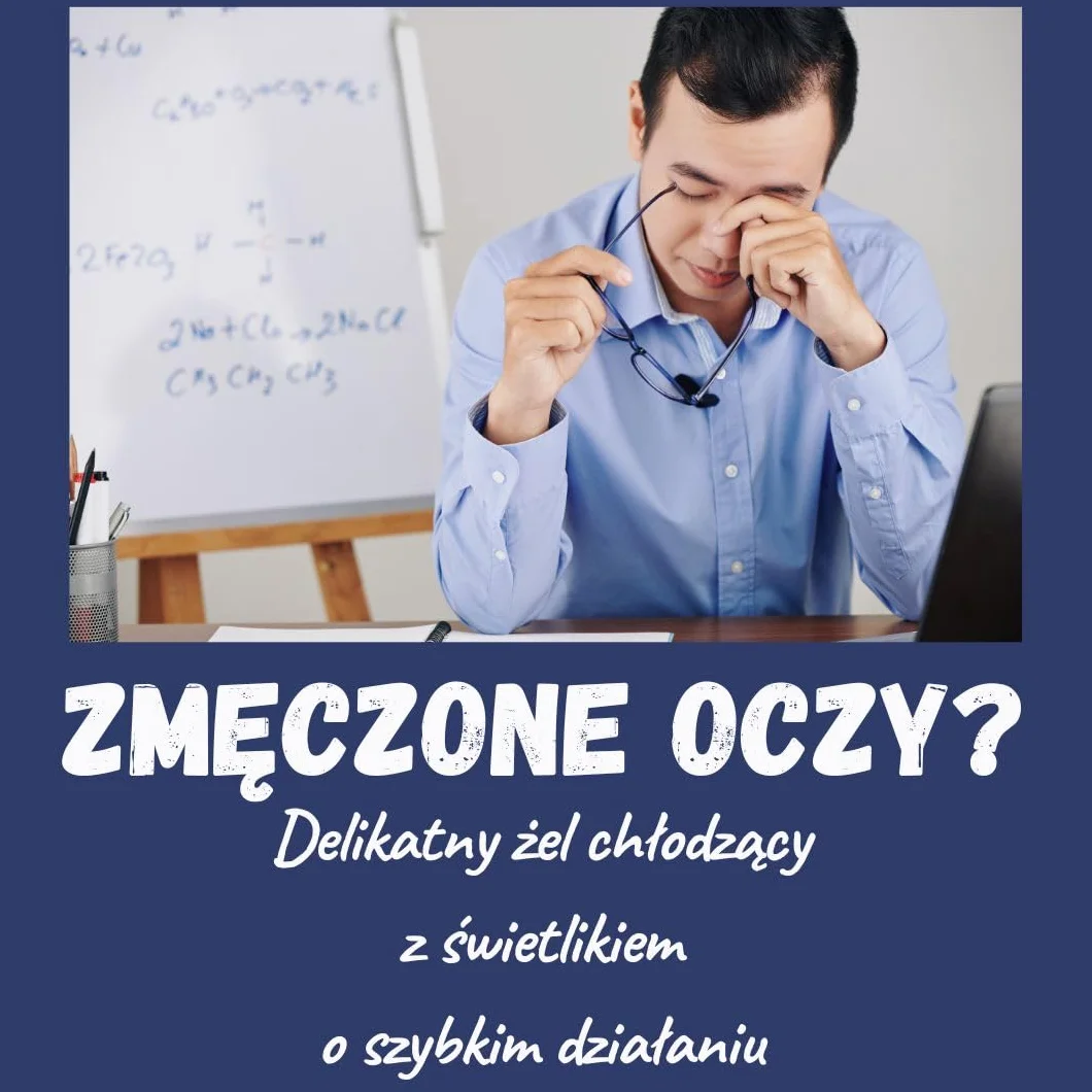 Green Idea OPTOGEL żel pod oczy z pantenolem 50 ml na zmęczone i suche oczy