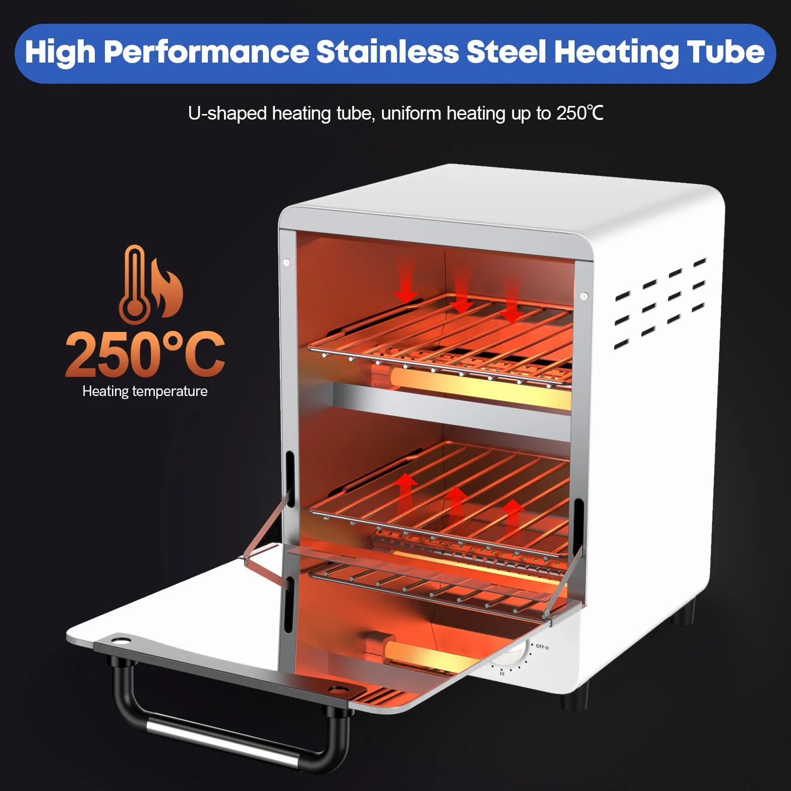 Xverycan Sterylizator gorącego powietrza, 1000 W, sterylizator na sucho 12 l, sterylizator do narzędzi do paznokci, narzędzi kosmetycznych, narzędzi fryzjerskich, salonów kosmetycznych