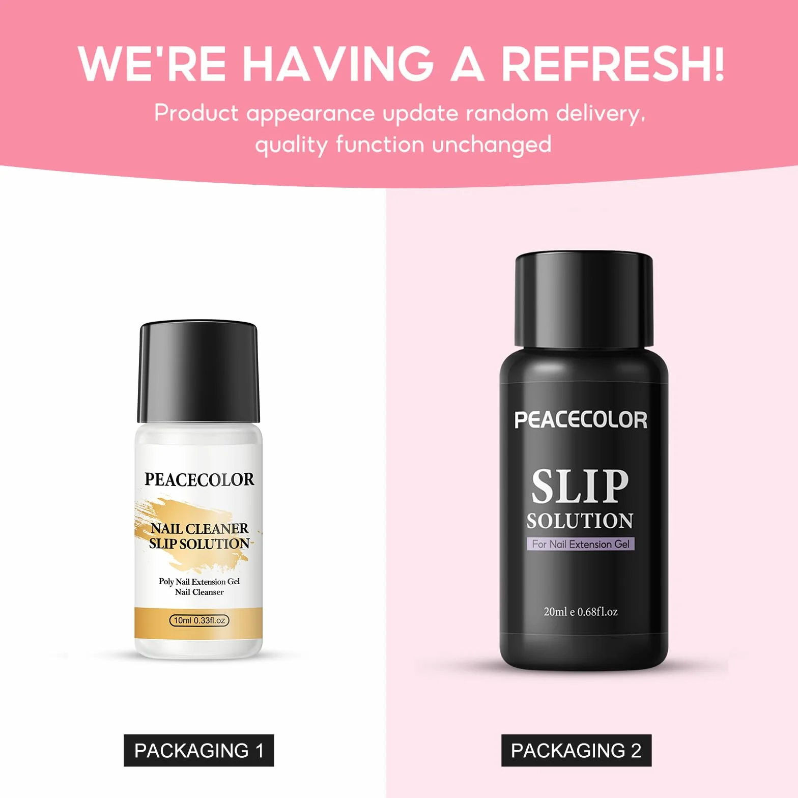 PEACECOLOR Żel do przedłużania paznokci zestaw 8 sztuk, 3 x 16 ml Poly żel do paznokci z lampą do paznokci i rozwiązaniem Slip, zestaw do paznokci żelowych z różą, biały, nude dla majsterkowiczów dla