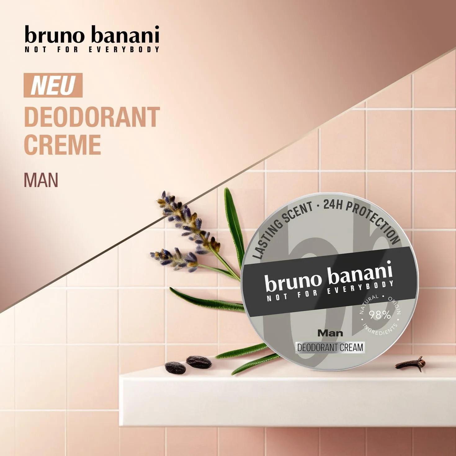 Bruno Banani Deo Creme Dezodorant, 40 ml
