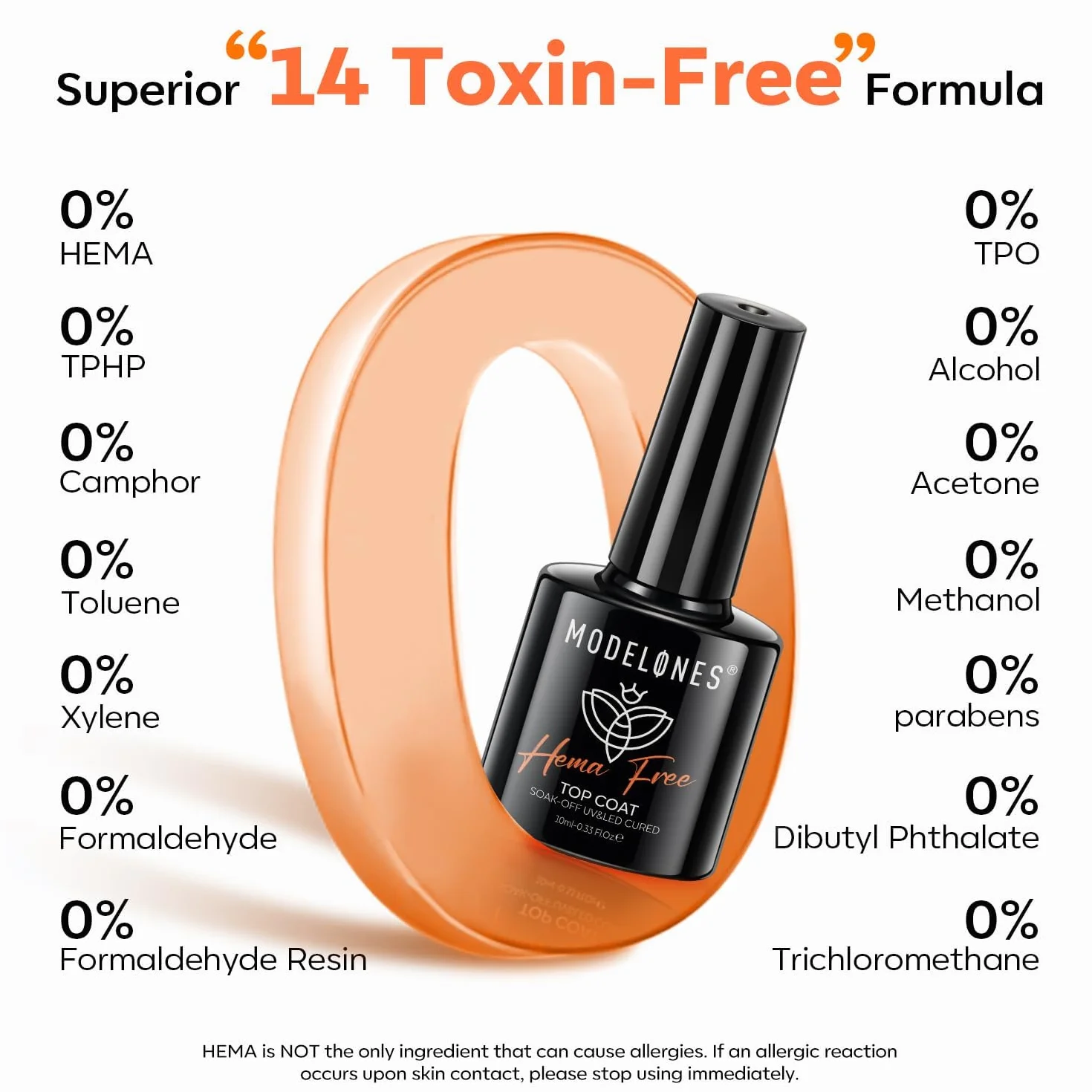 Modelones Base i Top Coat Gel UV lakier do paznokci zestaw 3 x 10 ml No Wipe Soak Off lakier podkładowy i wierzchni z matowym Top Coat