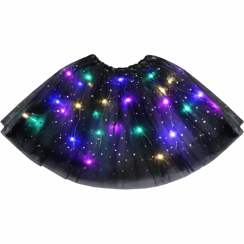Spódnica tiulowa dla dzieci, tutu z podszewką, dla dzieci, nastolatków, na imprezę tutu, na Boże Narodzenie, karnawał, Halloween, urodziny, imprezę, Halloween, 30 cm