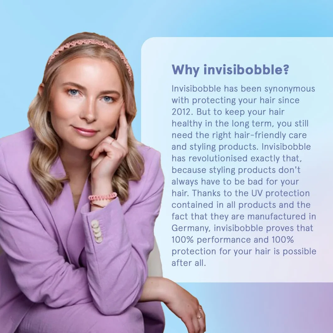 invisibobble 5 in 1 Styling Cream 150 ml Heat Protection UV Protection Frizz Control