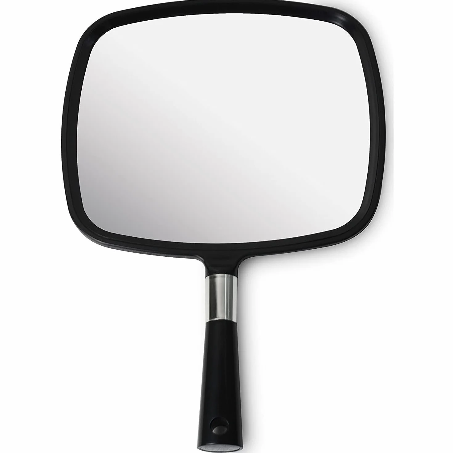 MIRRORVANA Lustro ręczne z uchwytem, duże, czarne 5-Pack czarne - 33cm x 23cm