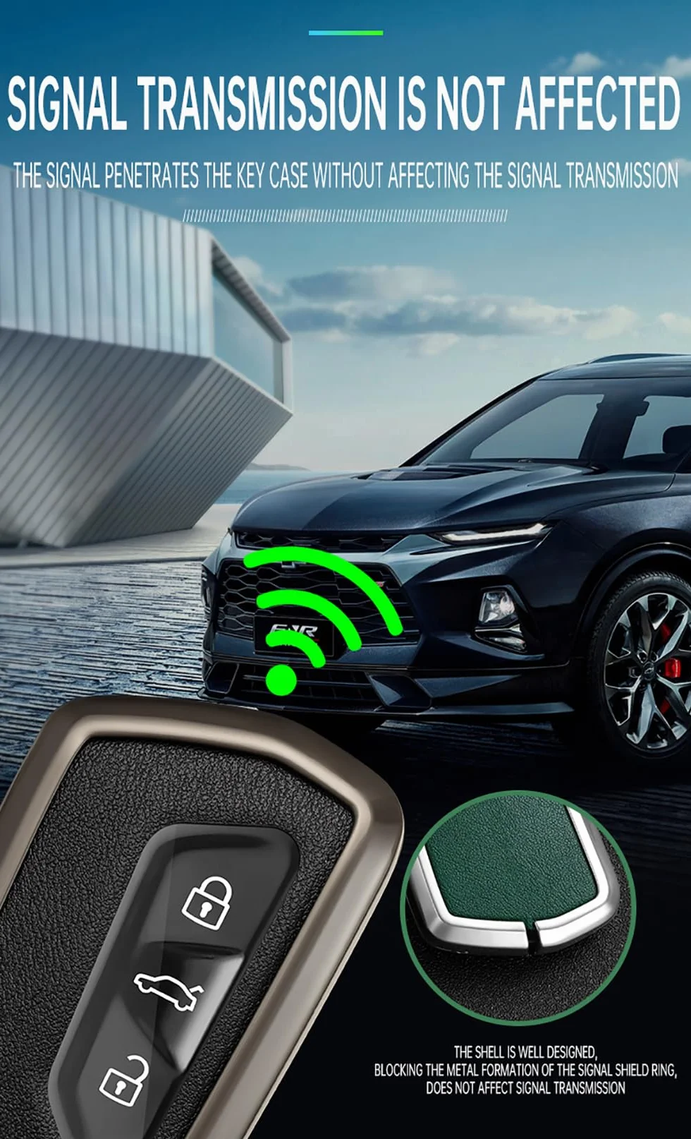 ontto Etui na kluczyki samochodowe, pasuje do Skoda Octavia A8 MK8, Seat, Leon, FR, MK4, Cupra, Formentor, do VW Golf 8 ID.6, etui na klucze, metalowe, z breloczkiem do kluczy