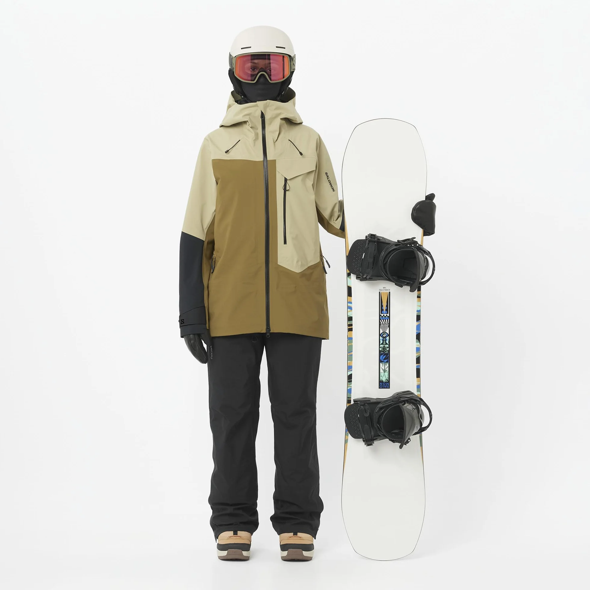 Salomon Native Gore - TEX Mitten-Deep Black XS