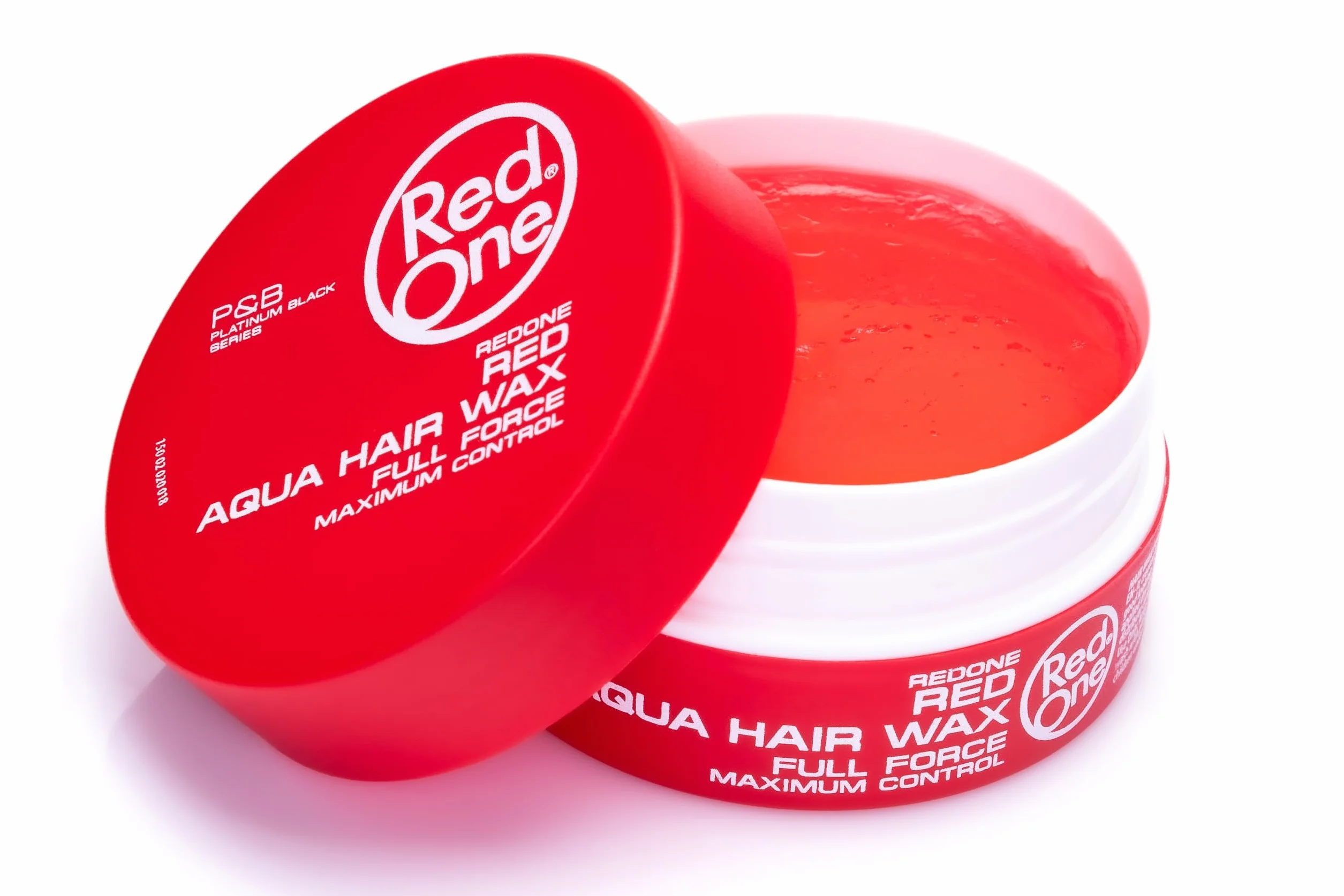 RedOne Wodny wosk do włosów czerwony 150 ml | kontrola krawędzi | ultra przyczepność | wosk do włosów dla mężczyzn i kobiet | zapach truskawek | maksymalna kontrola