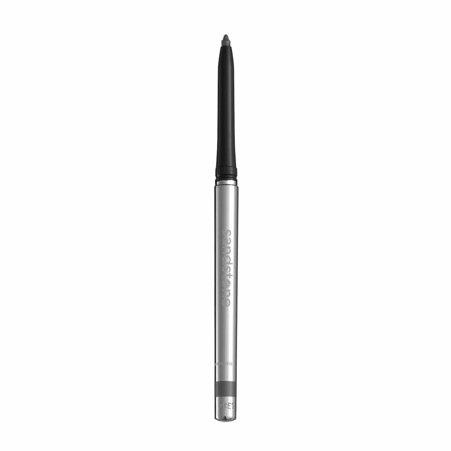 Sandstone Scandinavia hipoalergiczna wodoodporna kredka do oczu | Metaliczny eyeliner bez perfum | Wegańska i nietestowana na zwierzętach kredka do oczu (Grey Stone)