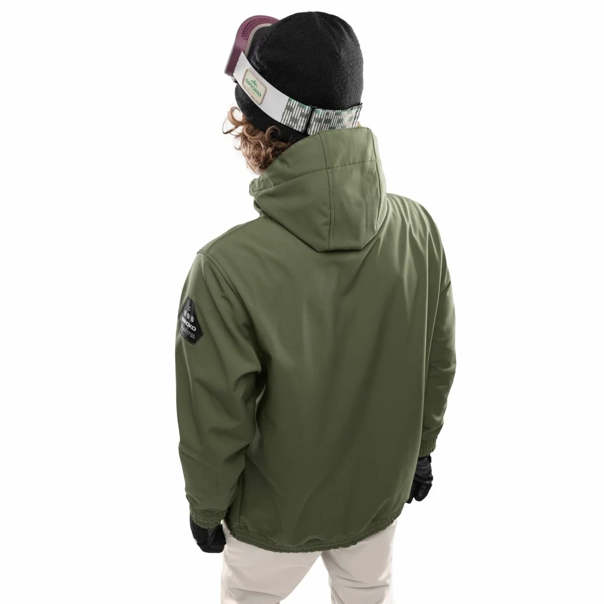 SIROKO - Kurtka Snowboardowa z Kieszenią Kangurką Siroko W3 Robson
