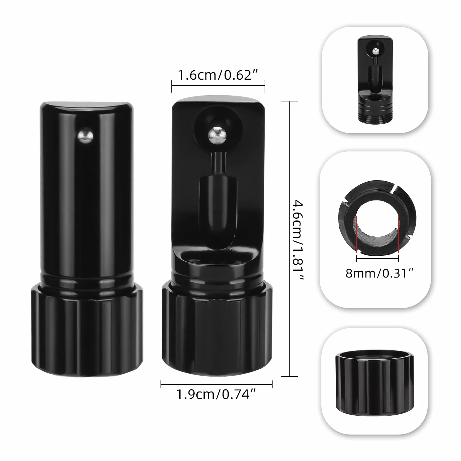 ATOMUS Alloy Tattoo Manual Pen Set Poke n Stick Tattoo Cartridge Poke Pen Stick DIY Kit with 10pcs 3RL Tattoo Cartridge Needles Transfer Papers Ink Cups Tattoo Practice Skin Tattoo Table Mats