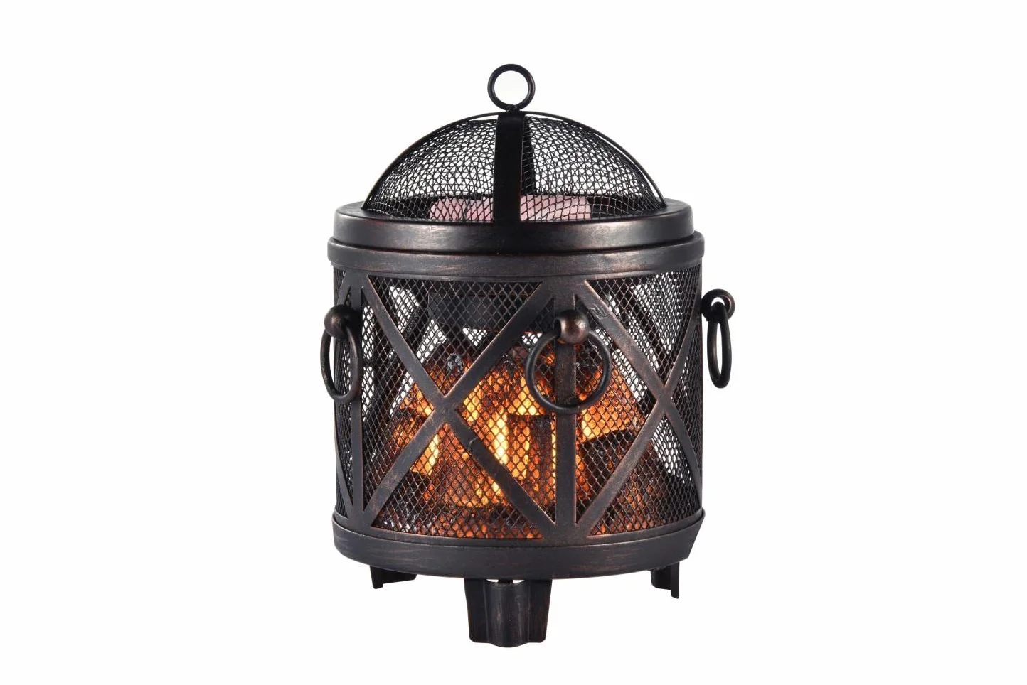 Lampa zapachowa, wosk olejowy, elektryczny podgrzewacz wosku, palnik olejowy, lampka nocna do dekoracji domu (kominek, czarny)