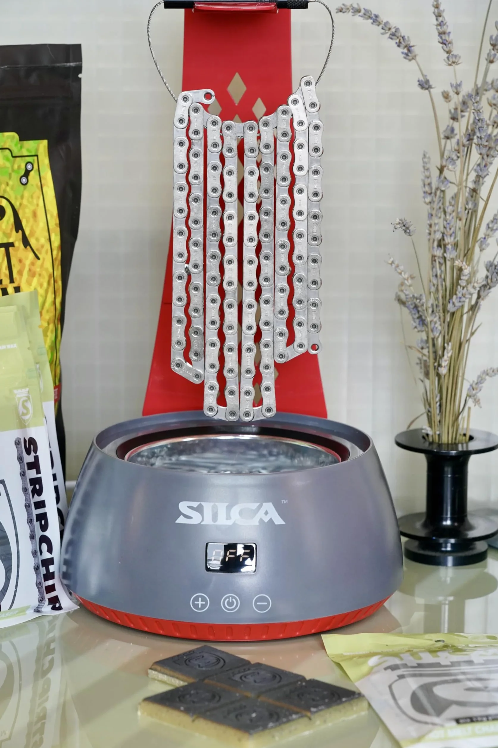 SILCA System wosku łańcuchowego, przewód zasilający UE, pojemność 600 ml