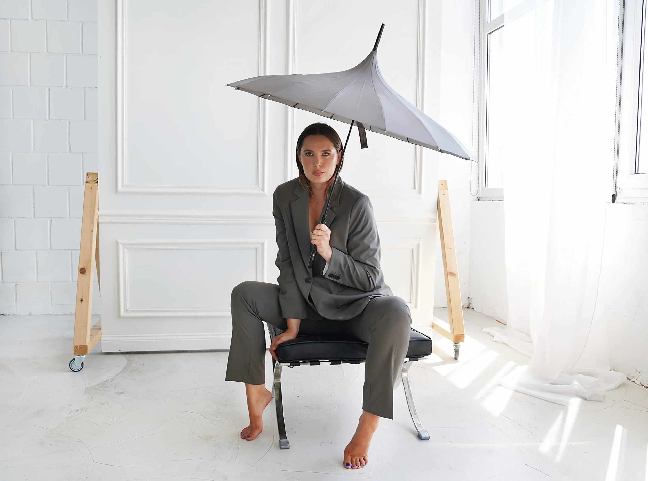 VON LILIENFELD Parasol ślubny Pagoda Charlotte damski parasol przeciwsłoneczny