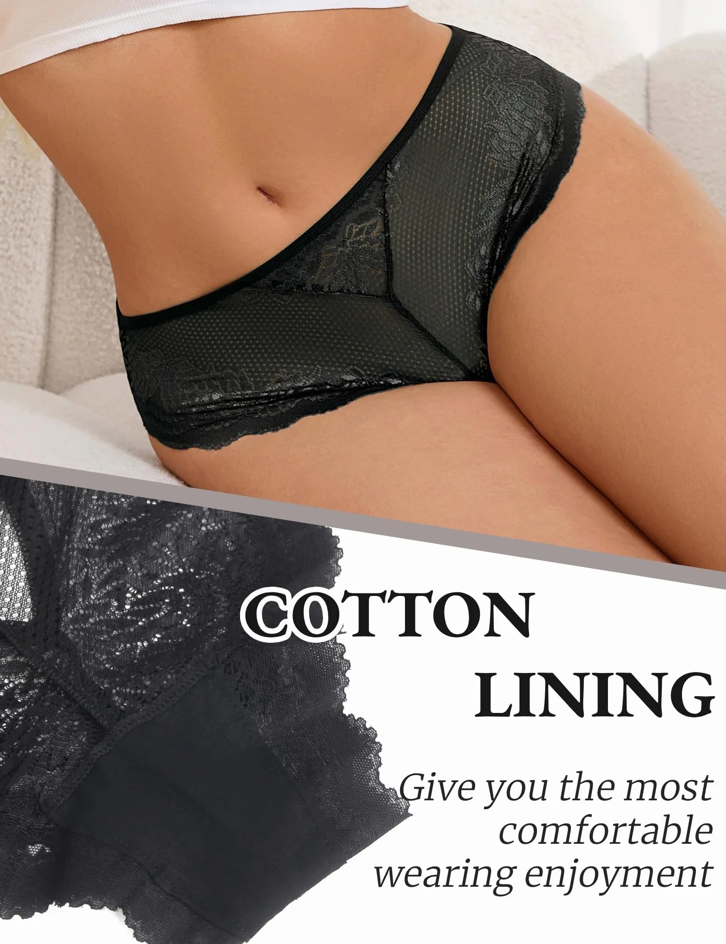 comeondear Seksowne stringi damskie koronkowe stringi uwodzicielskie niski stan majtki brazylijskie stringi plus size przezroczyste majtki majtki bielizna stringi bikini twarda bielizna seksowna
