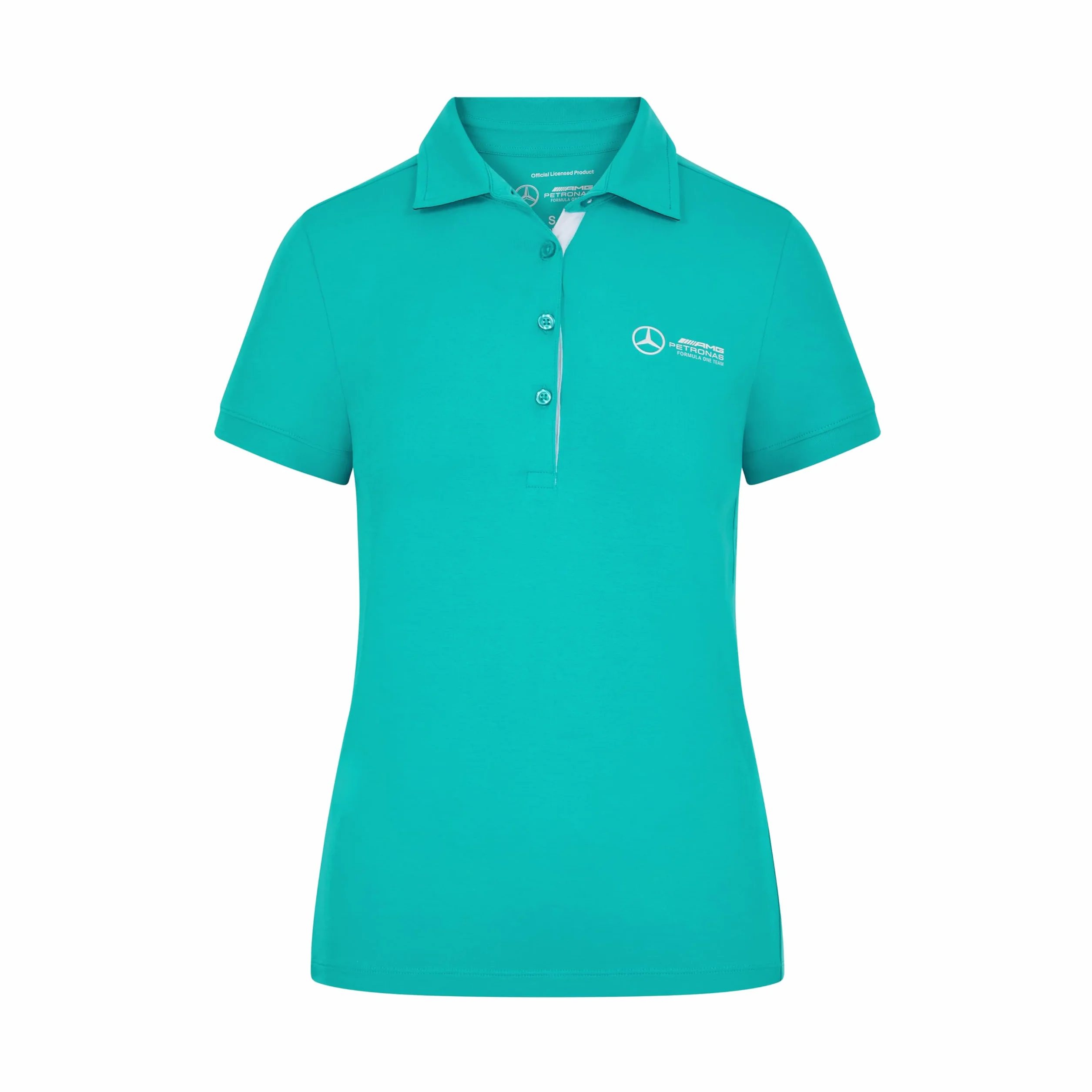 Mercedes AMG Petronas F1 Damska koszulka polo z logo drużyny 3D