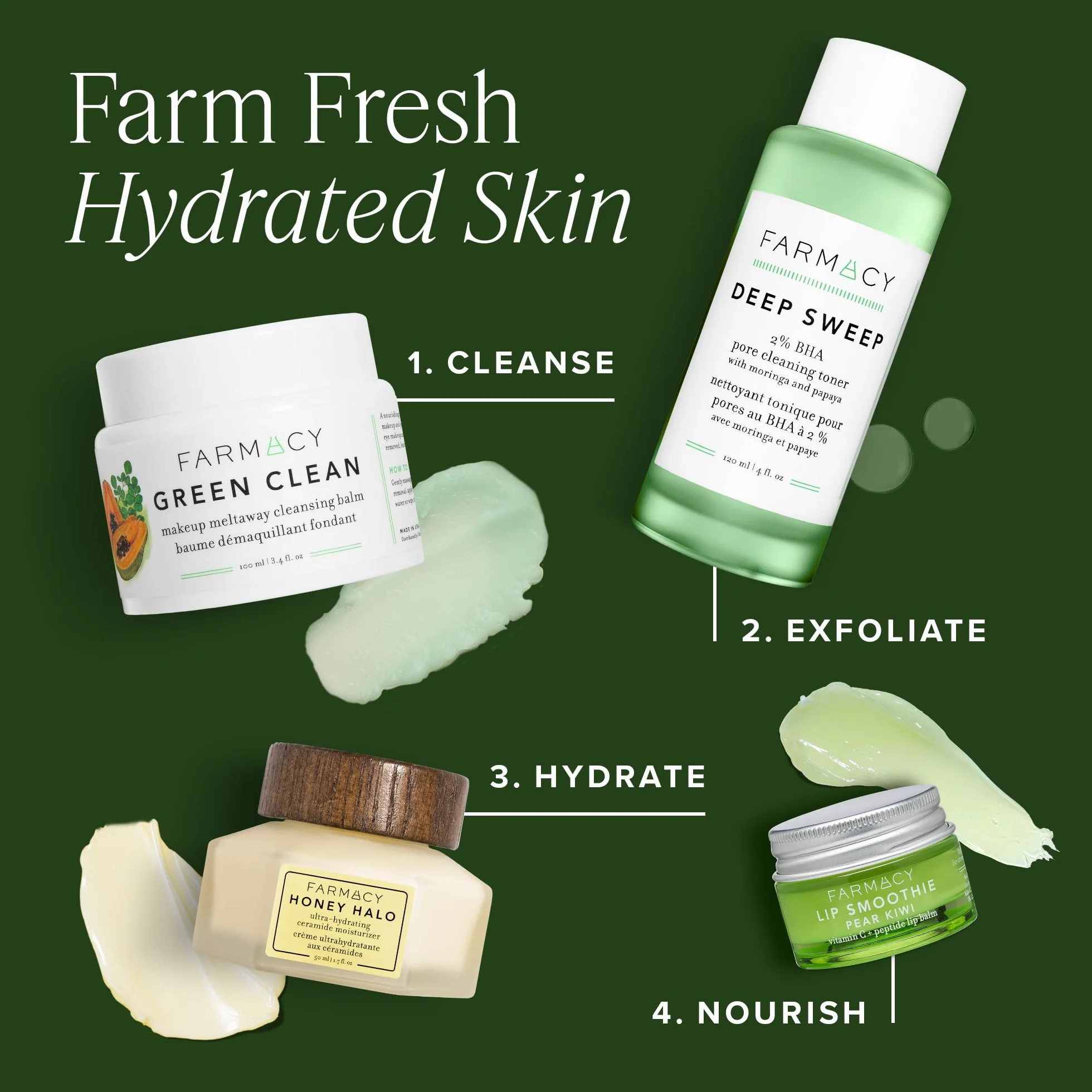 Farmacy Naturalny środek do demakijażu, czyste usuwanie makijażu, kosmetyczny balsam oczyszczający, 100 ml