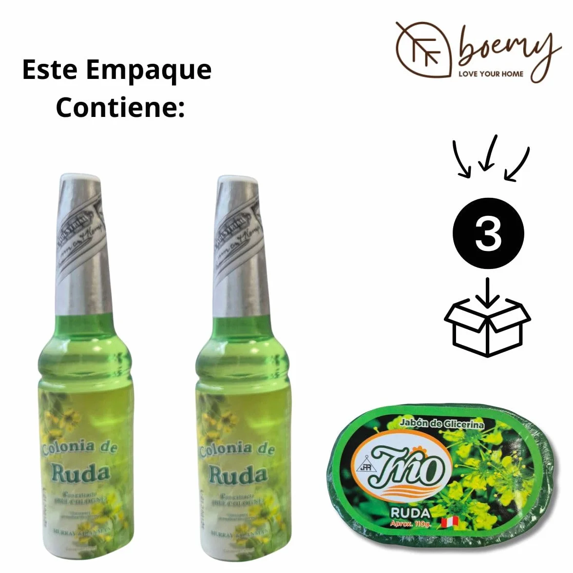 Ruda Esoteric Pack – 2 x woda Ruda Murray & Lanman 70 ml mini + mydło Ruda 95 g | Czyszczenie energii i ochrona