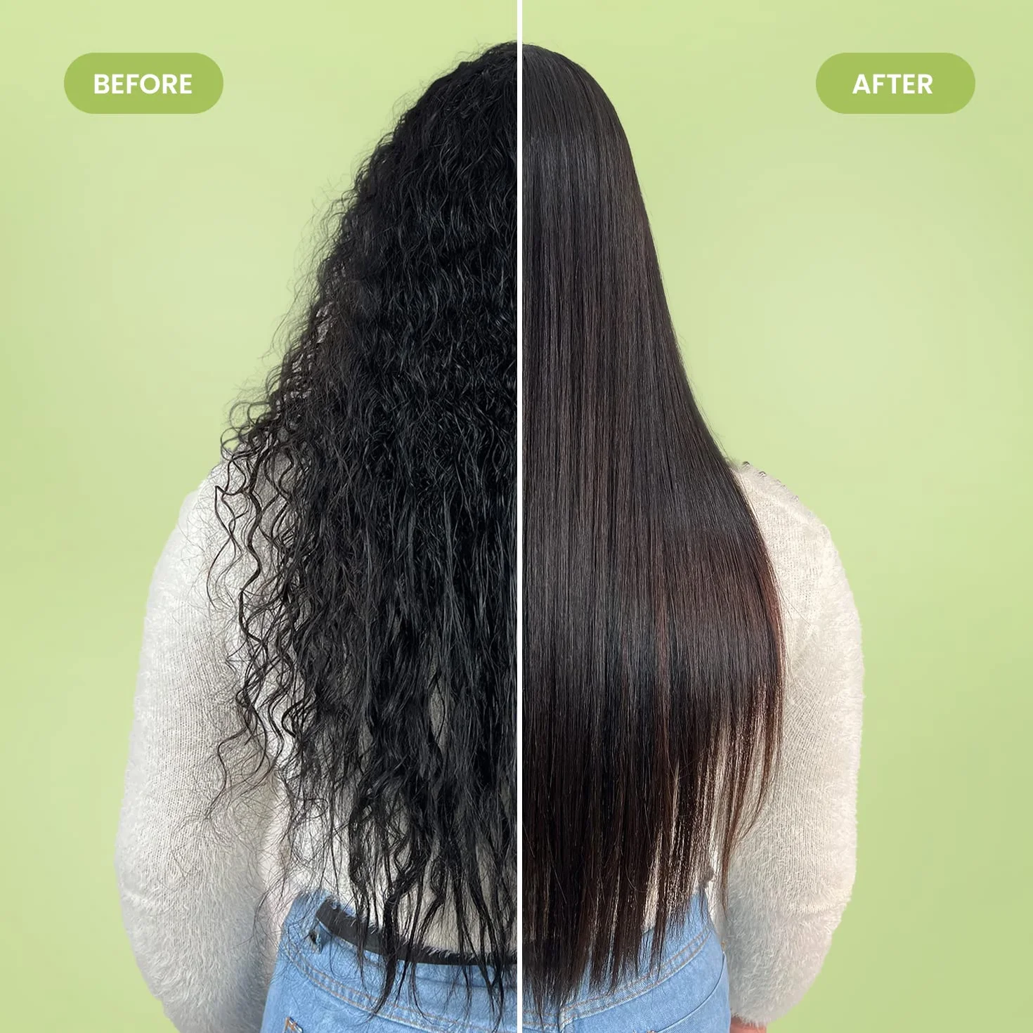 Agilise | Unika Green Gel Hair Prostowanie | Anti-Frizz For Thin, Wavy And Thick Hair | 1000 ml
