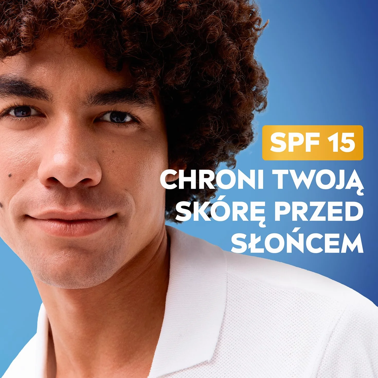 NIVEA MEN Sensitive Męski Krem nawilżający do twarzy, łagodzący i z SPF 15, Wyciąg z rumianku i Witamina E 75 ml
