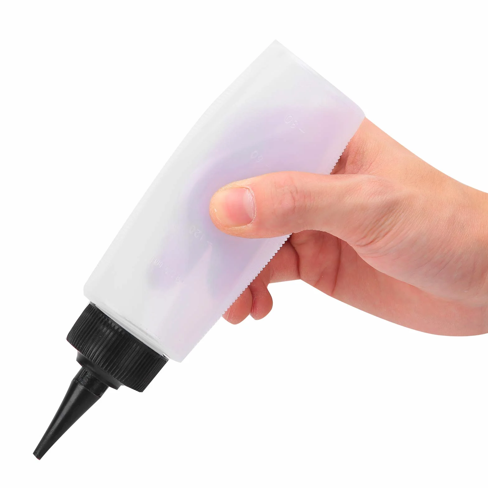 6szt Butelka z aplikatorem szamponu Szampon, Salon fryzjerski Squeeze Refill Bottle, Butelki szamponu, Butelki do czyszczenia na sucho, Akcesoria fryz