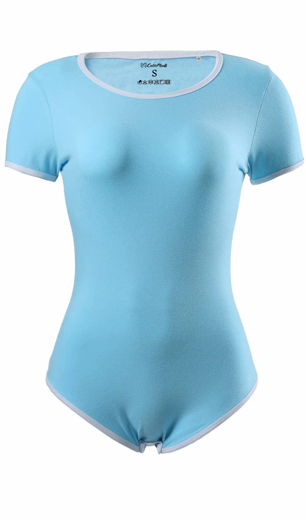 CutiePlusU Spódnica Kobiety Body In Cotone Con Bottoni