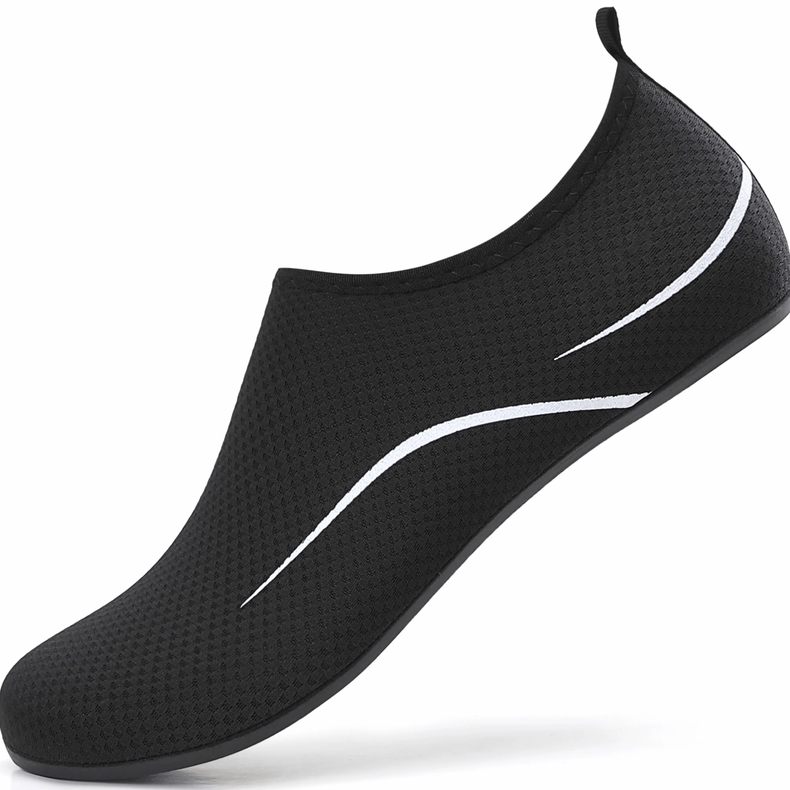 Buty do Wody Water Shoes Lekkie Buty do SportóW Wodnych Buty do PłYwania Buty PlażOwe Buty do Jogi Buty do Surfowania dla Kobiet I MężCzyzn. Czarny, 38EU