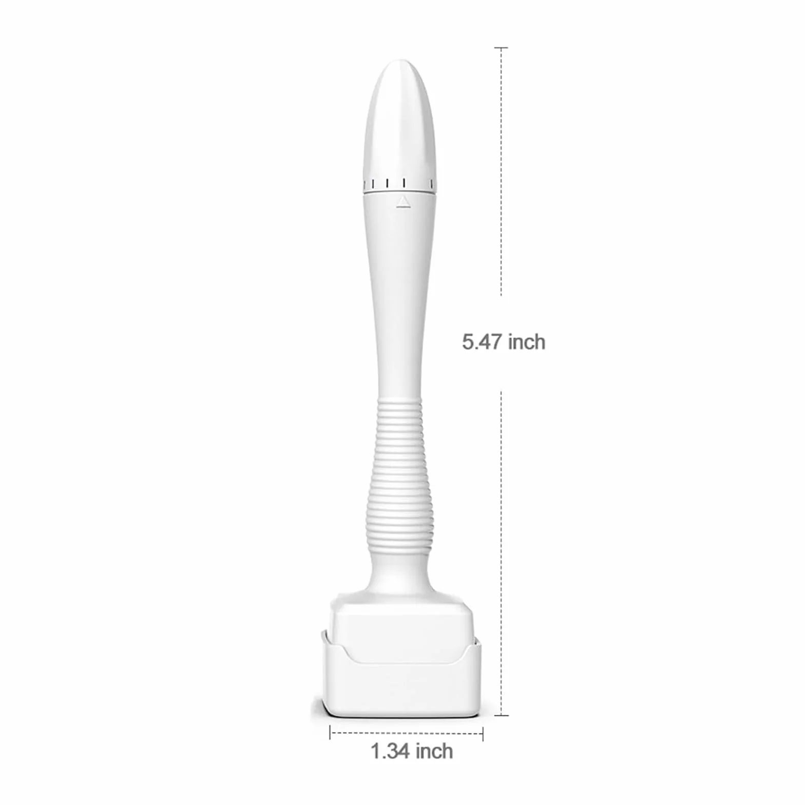 Regulowany stempel Derma Microneedling 140 tytanowych szpilek 0-3 mm do twarzy ciała włosów brody