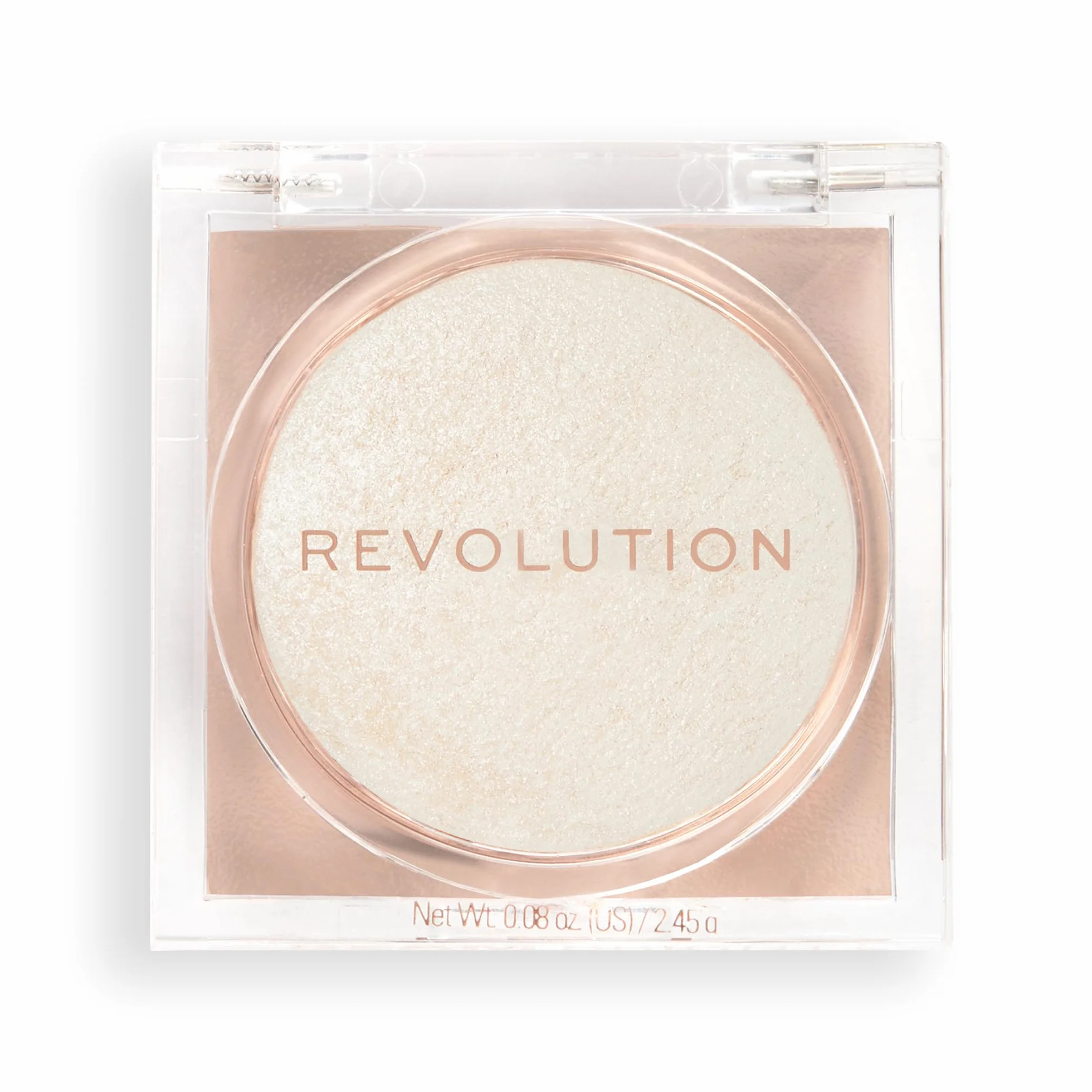 Revolution Beam Bright Highlighter Beam Bright Highlighter Glow wszędzie, formuła pudru do płynu, 5 różnych odcieni, diamentowy blask