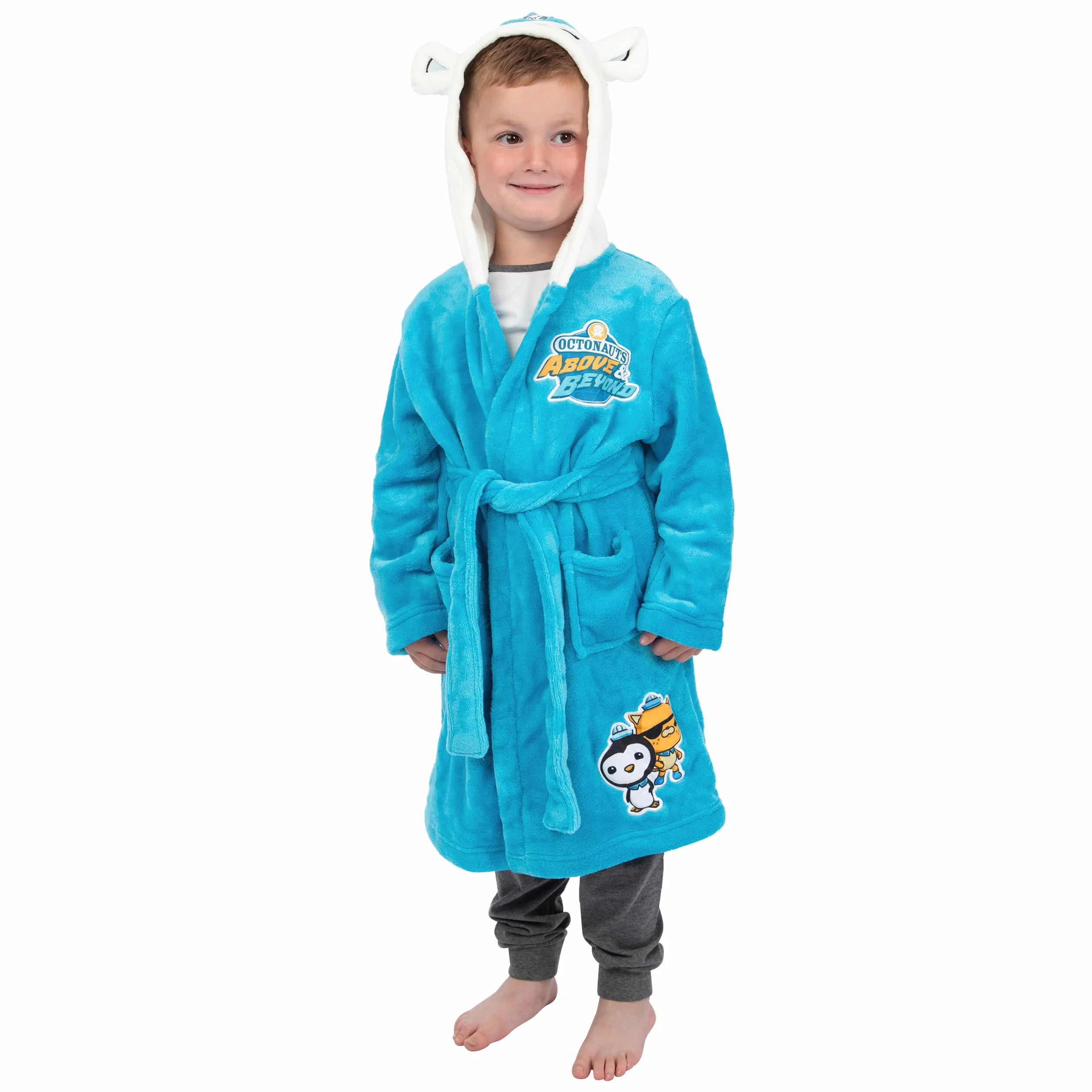 Octonauts Szlafrok Chłopięcy | Szlafroki Dziecięce | Kapitan Barnacles Szlafrok dla Chłopców