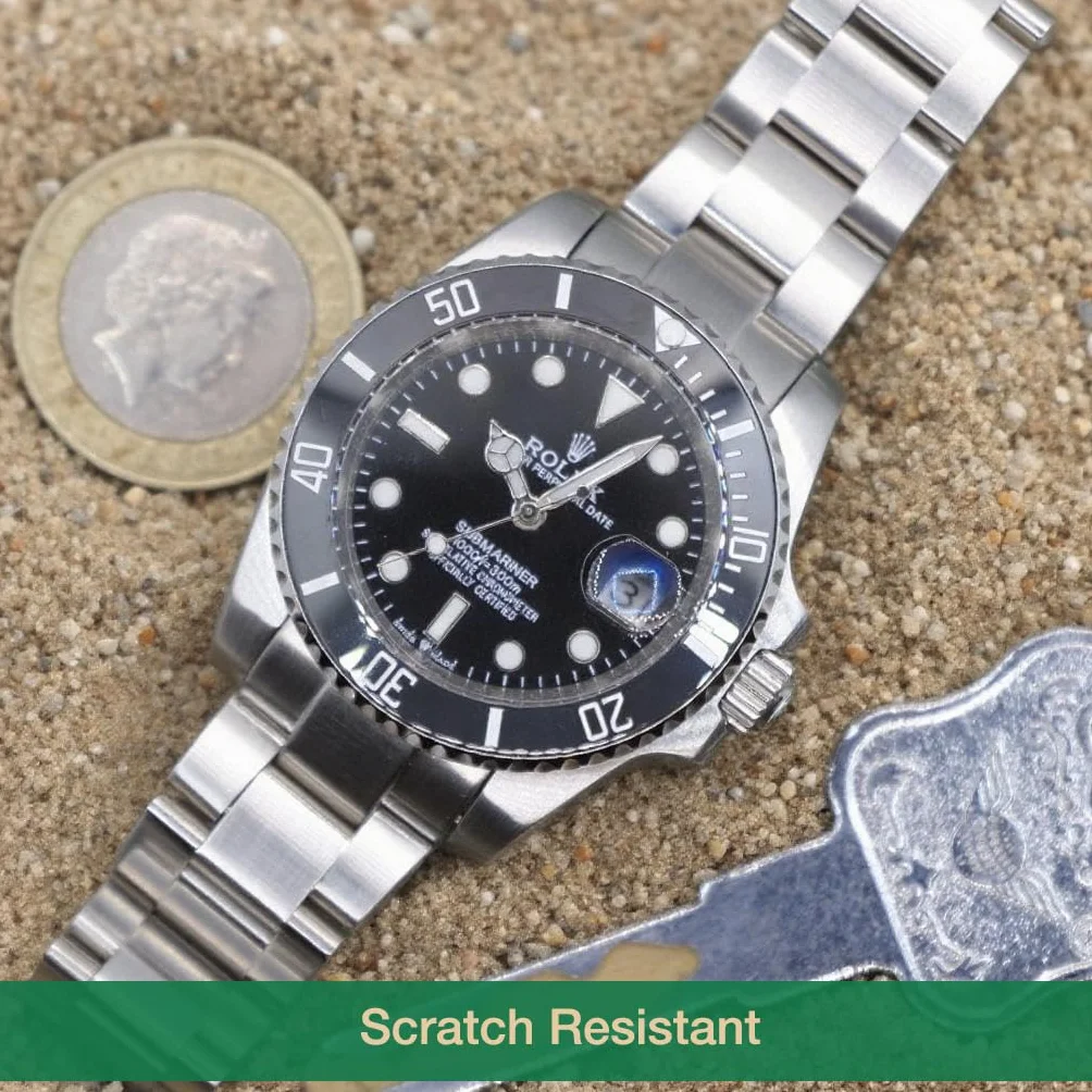 Folia ochronna do Rolex Sea-Dweller Deepsea 44 mm 126660. Przezroczysta skóra na cały zegarek Ochraniacz ekranu Naklejka na obudowę (2 x folia całego ciała)