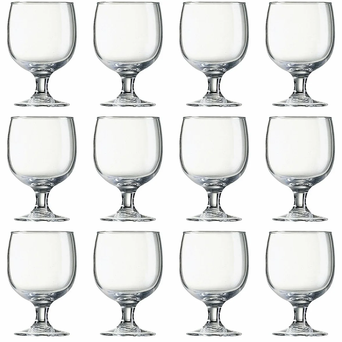 ARCOROC AMELIA 25CL* 12 SZKŁO HARTOWANE Z MOŻLIWOŚCIĄ UKŁADANIA W STOSY