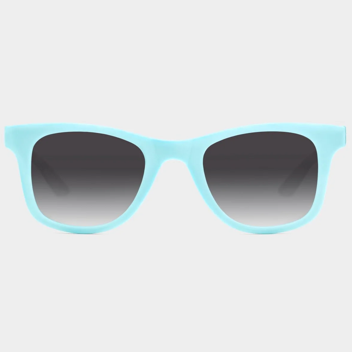 SIROKO Dziecięce polaryzacyjne okulary przeciwsłoneczne dla chłopców i dziewcząt ochrona UV400 zabawny design, jasnoniebieski/czarny, 70AA