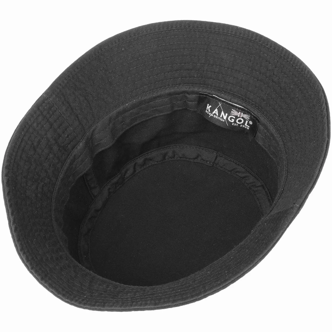 Kangol Kapelusz Rybaka Washed Bucket - plazowy na lato czapka wedkarza wiosna-lato