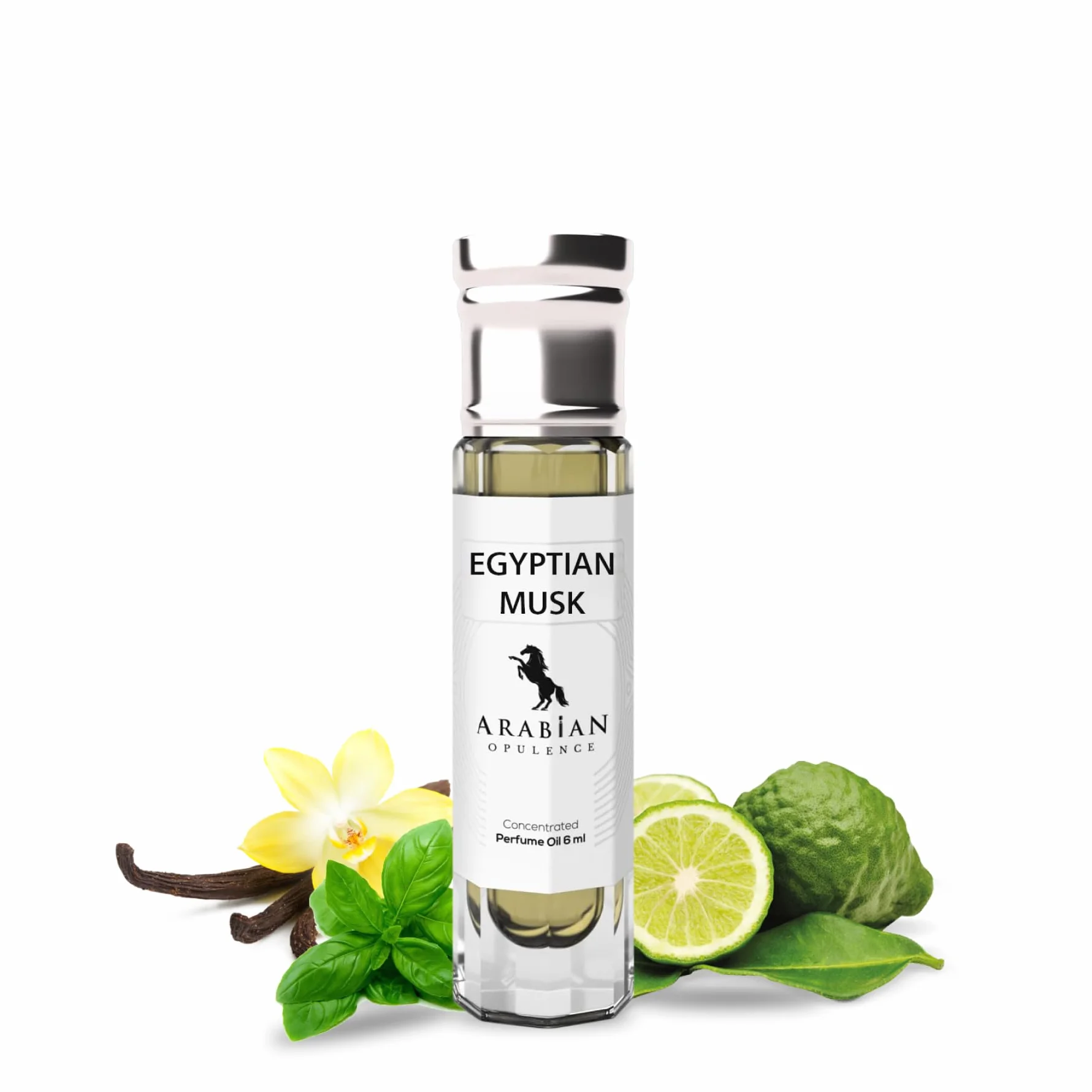 Arabian Opulence FR104 Roll-on olejek perfumowany z egipskiego piżma, skoncentrowany olejek do ciała, 6 ml