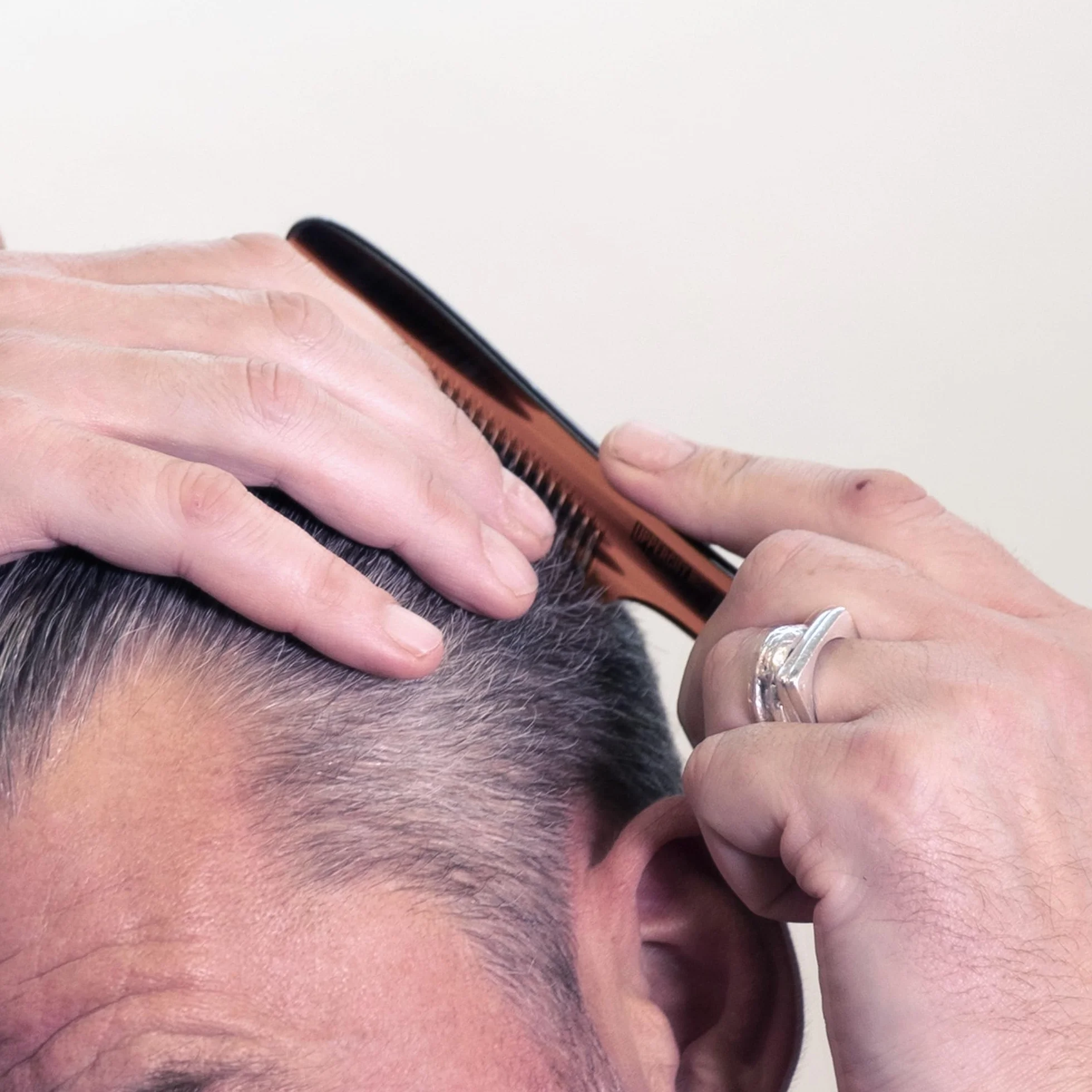 Uppercut Deluxe CT9 Styling Comb, Flat Handled Long Toothed Hair Comb for Ultimate Styling Control, Ideal for Grooming Medium to Long Hair Styles