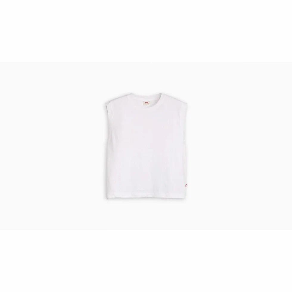 Levi's Boxy Tank T-shirt damski, biały +, L