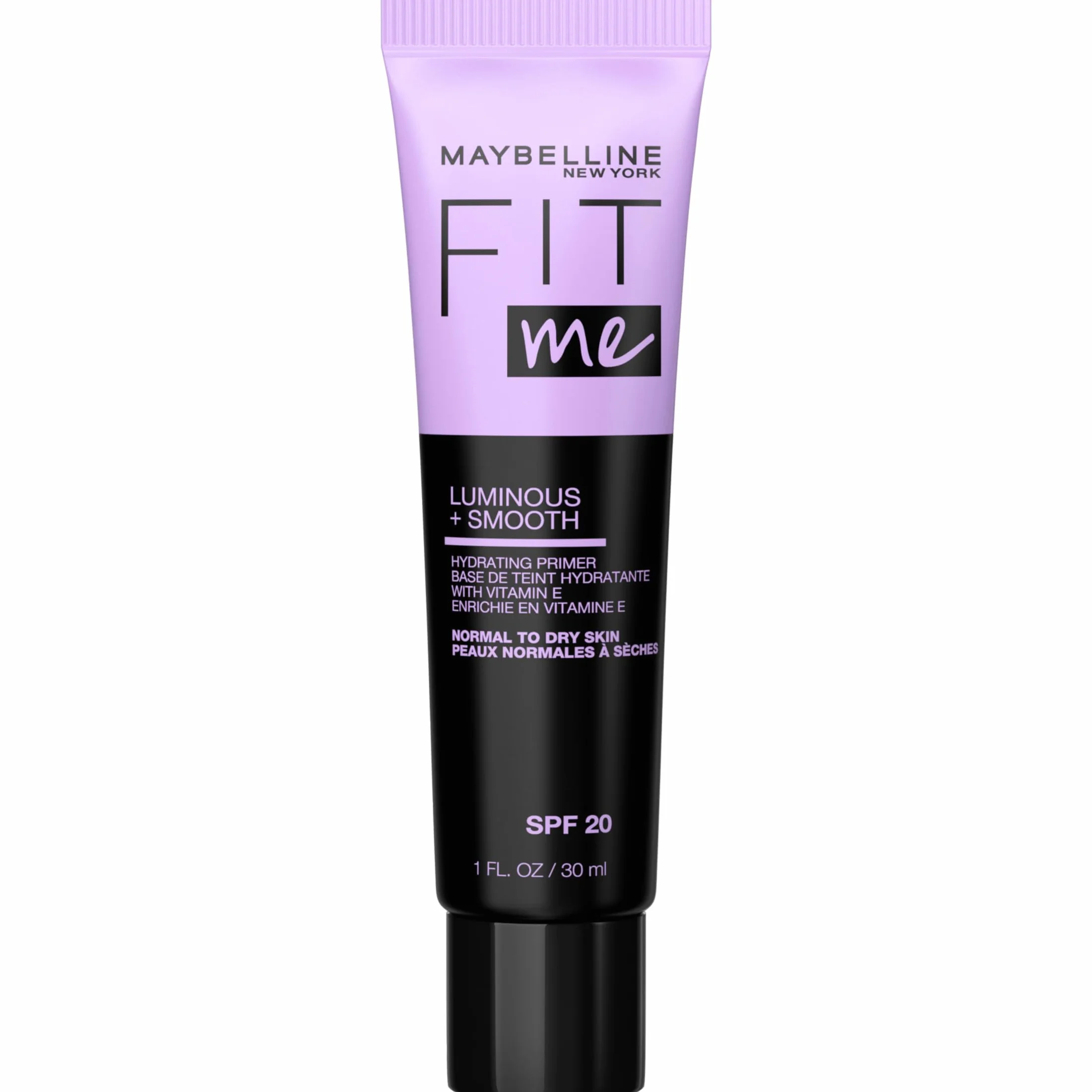 Maybelline Fit Me świecący i gładki podkład SPF 20 – skóra normalna do suchej