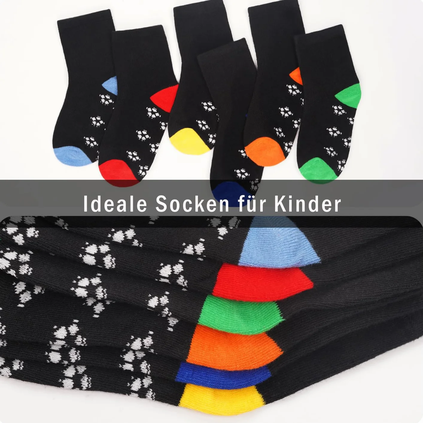 Libella 12 par skarpet dziecięcych, dla chłopców i dziewczynek, skarpety sportowe, piłka nożna, skarpety zimowe, bawełniane, kolorowe, bawełniane, modne stopki w makronie, 2889VA
