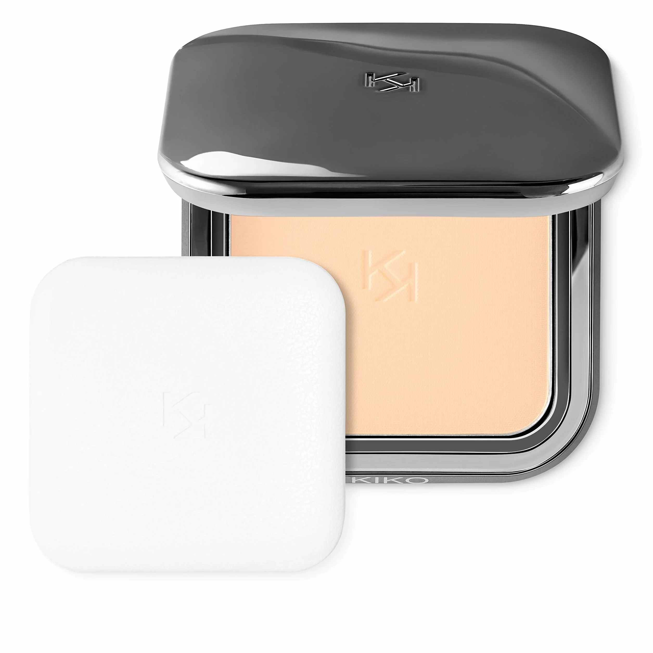 KIKO Milano Matte Fusion Pressed Powder 04 | Puder kompaktowy, zapewniający naturalne matowe wykończenie