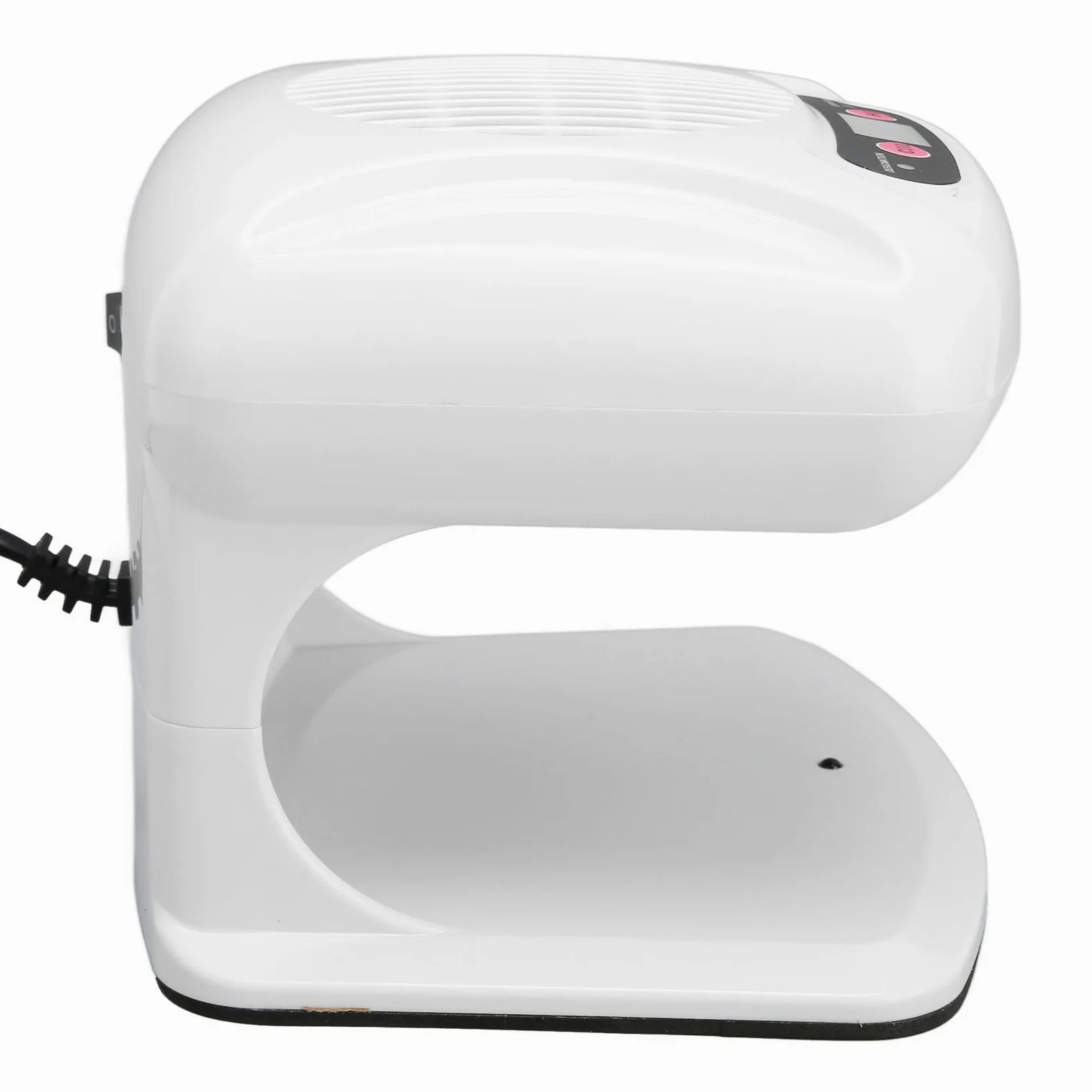 Suszarka do Paznokci na Powietrze do Obu Rąk i Stóp 300w Air Nail Fan Suszarka Nadmuchowa do Zwykłego Lakieru do Paznokci z Gorącym i Chłodnym, Automatycznym Użyciem